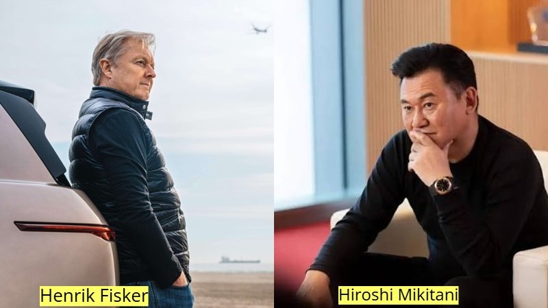 Hiroshi Mikitani and Henrik Fisker